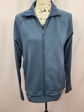 Champion C9 Women's Blue Full Zip Training Breathable Cardio Track Jacket New