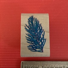 K1, Rubber Stampede Rubber Stamps, Lovely Pine Branch
