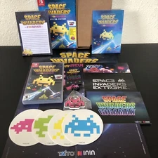 Nintendo Switch Space Invaders Forever Special Edition Complete CIB