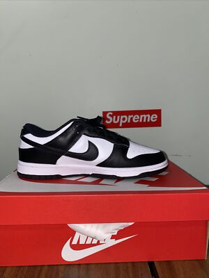 Size Nike Dunk Low Black/White 2021 194502193107