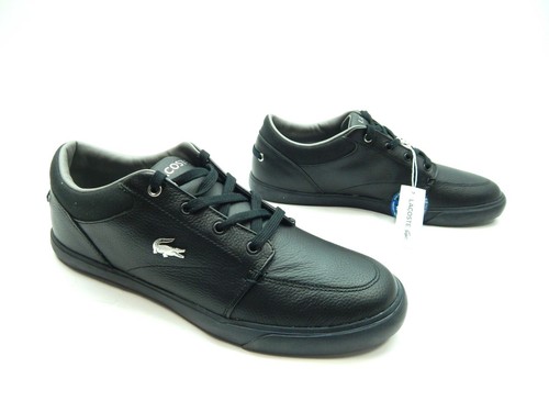LACOSTE MEN'S BAYLISS 118 1 BLACK  CASUAL SHOES