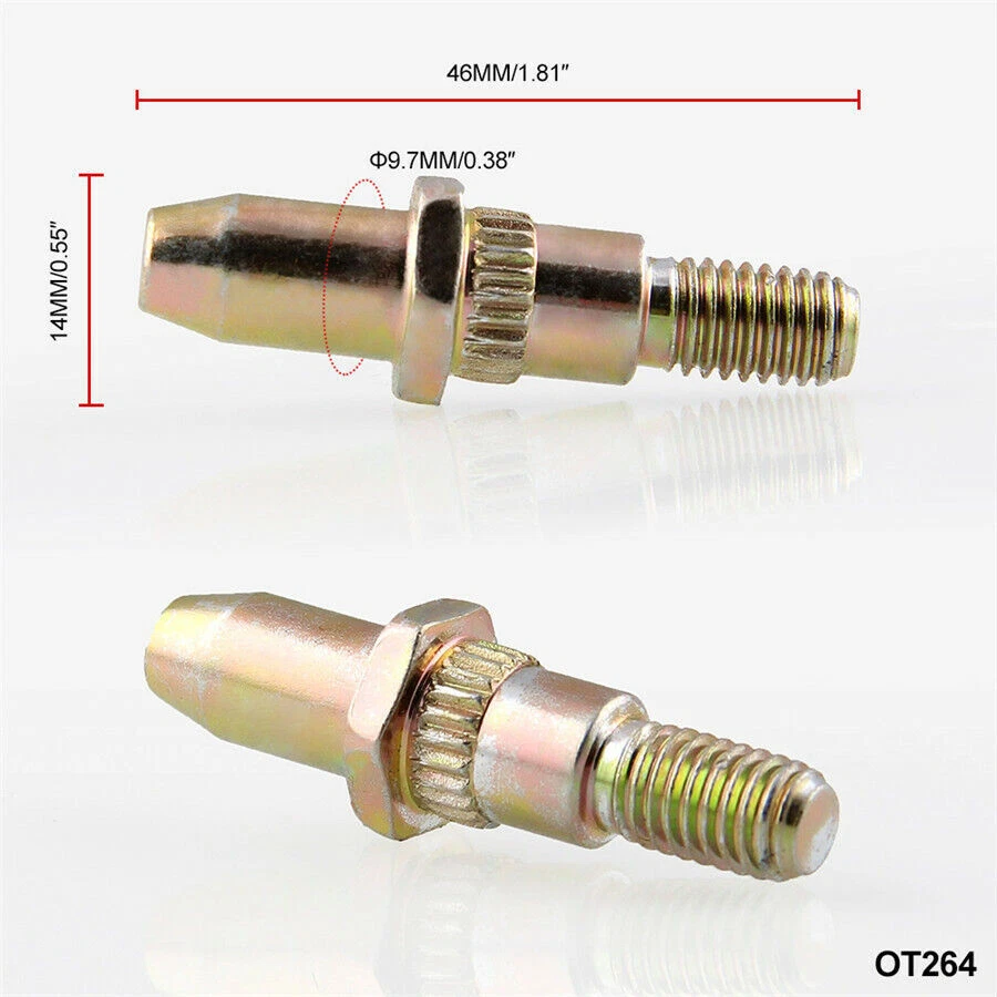 Front Door Hinge Pins Pin Bushing Repair Kit Fullsize Durable Iron For Chevy GMC Foto 4 de 4