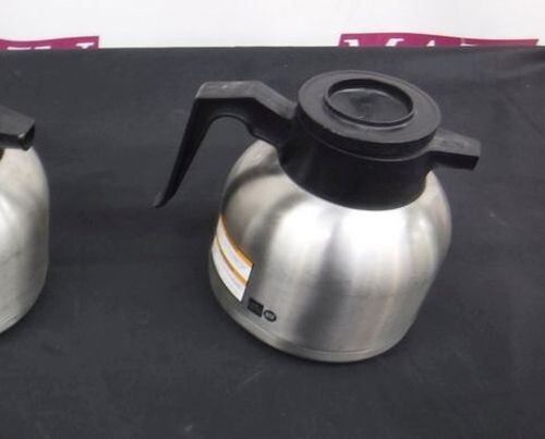 No More Burnt Coffee! 64oz Bunn Stay Hot Stainless Pot Commercial Thermal Carafe