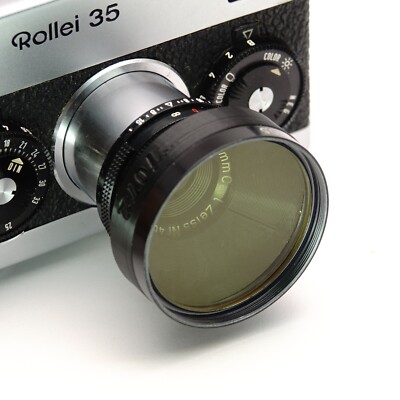 Ausgeknipst Gegenlichtblende 24mm für Rollei 35, 35 T, 35 TE, B35