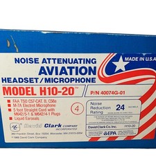 David Clark H10-20 Aviation Headset
