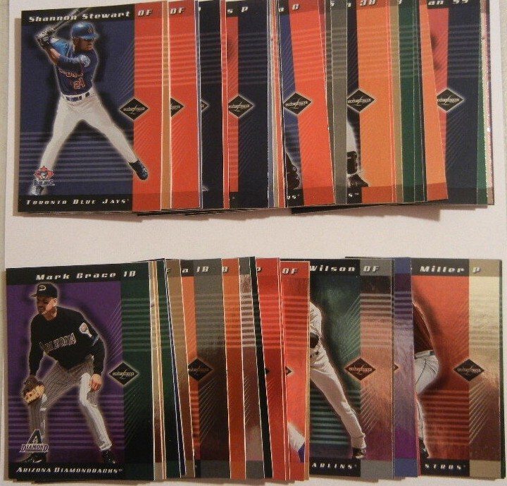 2001 LEAF LIMITED BASEBALL CARD U PICK #'S 9-149 FREE SHIP, SINGLES, EX-NM