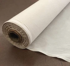 10 Yards Natural 100% Cotton Muslin Fabric/Textile Unbleached Draping Fabric