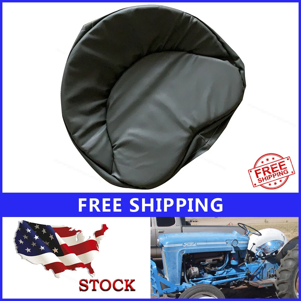 Tractor Padded Seat Cushion Fit Ford Tractor Naa 8N 9N 2N Jubilee 600 800 Gray