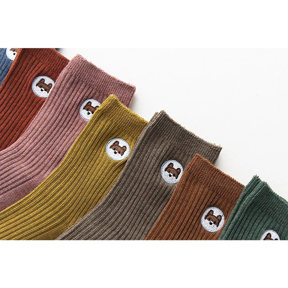 Женские лодыжки спортивные носки хлопок смешной собаки весна лето повседневный экипажа носки - Изображение 2 из 4