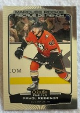 2022-23 O-Pee-Chee Platinum Hockey Pavol Regenda RC Marquee Rookie Ducks #283