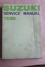 suzuki TS250 ts250 service manual manuel d'entretien owner's manual