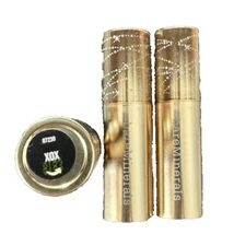 3 Pack BareMinerals XOX  Gen Nude Radiant Lipstick Travel Size