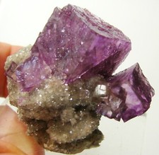 Raspberry Fluorite, Rare! Elmwood Mine, Carthage, Tennessee USA