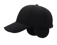 ZONBAILON Men's Cold-proof Winter Fleece Baseball Cap Warm Ear Protection Cap