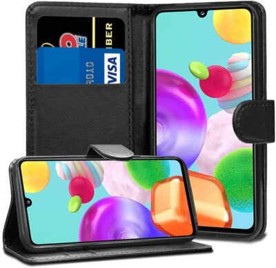 Hülle für Samsung Galaxy S8 S9 S10 Plus Note 10 9 Leder Wallet Book Handy