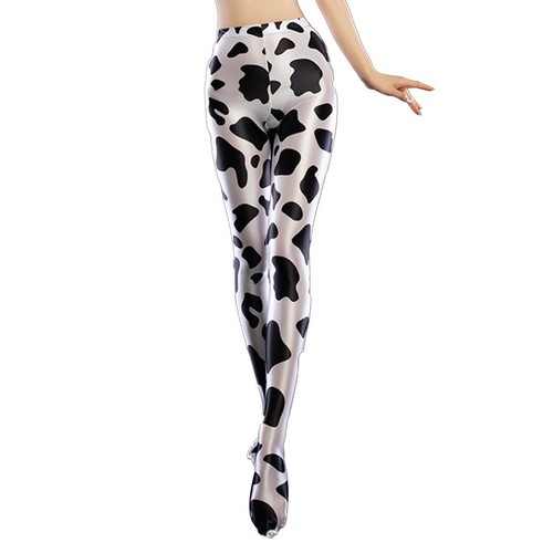 Womens High Waisted Tights Snakeskin 