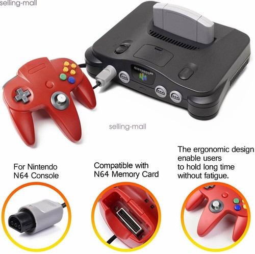 2PCS Classic Wired N64 Controller Gamepad Joystick for Nintendo 64 Video Game - Picture 29 of 99