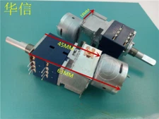 ALPS RK27 Double Potentiometer 5KAX2 ECI-3 Combined Power Amplifier