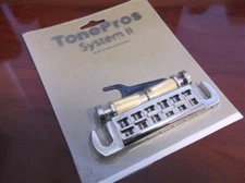 NEW - Tone Pros AVT2G-N Wraparound Adjustable Bridge - NICKEL