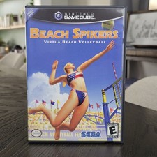 Beach Spikers Volleyball  GameCube Sega 2002 CIB Pristine Disc Glossy Case