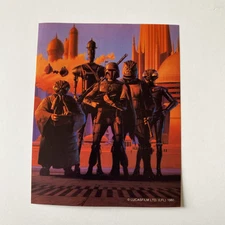 Star Wars 1980 Official Fan Club Membership Kit 4" x 5" Sticker Bounty Hunters