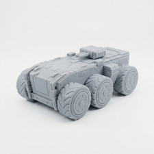Large Unmanned Combat Transport Vehicle Sci-Fi Skirmish Scatter Terrain 28-32mm