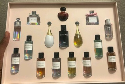 Christian Dior Collectible Perfume Miniatures Gift Set Display Box, Sauvage