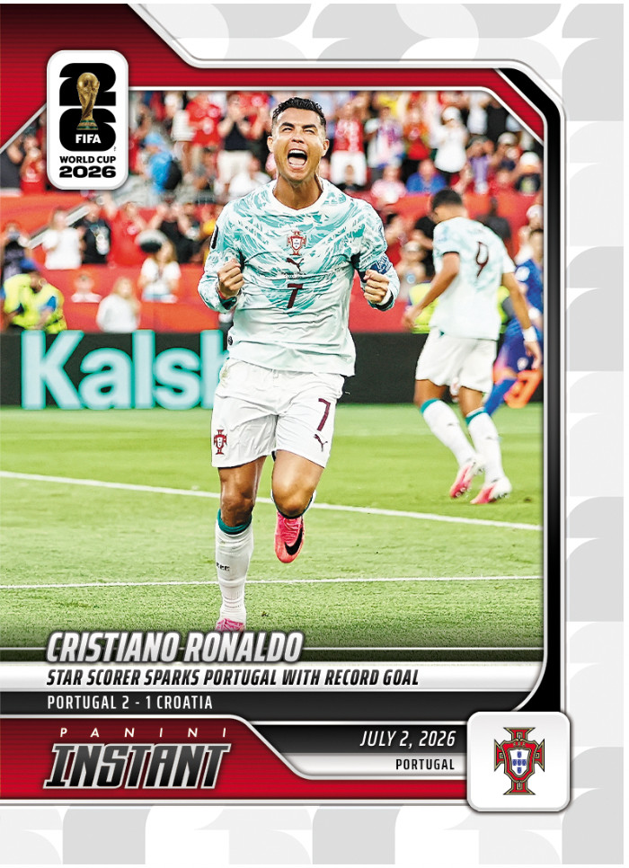 2026 Panini Instant FIFA World Cup #192 Cristiano Ronaldo Portugal PRESALE