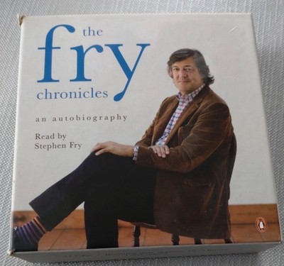 THE FRY CHRONICLES - AN AUTOBIOGRAPHY by STEPHEN FRY Audiobook cd Free US ship