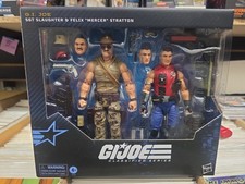 G.I. Joe Classified Series 173 SGT Slaughter & Felix Mercer Stratton 6 Figures