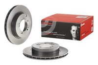 2X Bremsscheibe Prime Line - UV Coated Brembo 09.7143.31 FüR Lancer Mitsubishi 7