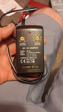 Seven Star SS104 AC-DC Adapter Polarity  Voltage Selector Multi-Tip 1.5-7.5V