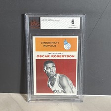 1961 FLEER #36 OSCAR ROBERTSON BVG 6 Cincinnati Royals 