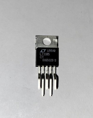 (1) LT1185CT Adjustable LDO 3-amp Voltage Regulator TO-220 Package Formed Leads