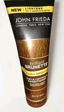 John Frieda Brilliant Brunette Subtle Lightening Conditioner ~ Full Size 8.3 oz
