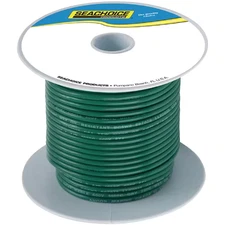 Tinned Copper Marine Wire, 12 AWG, Green, 100 Ft.