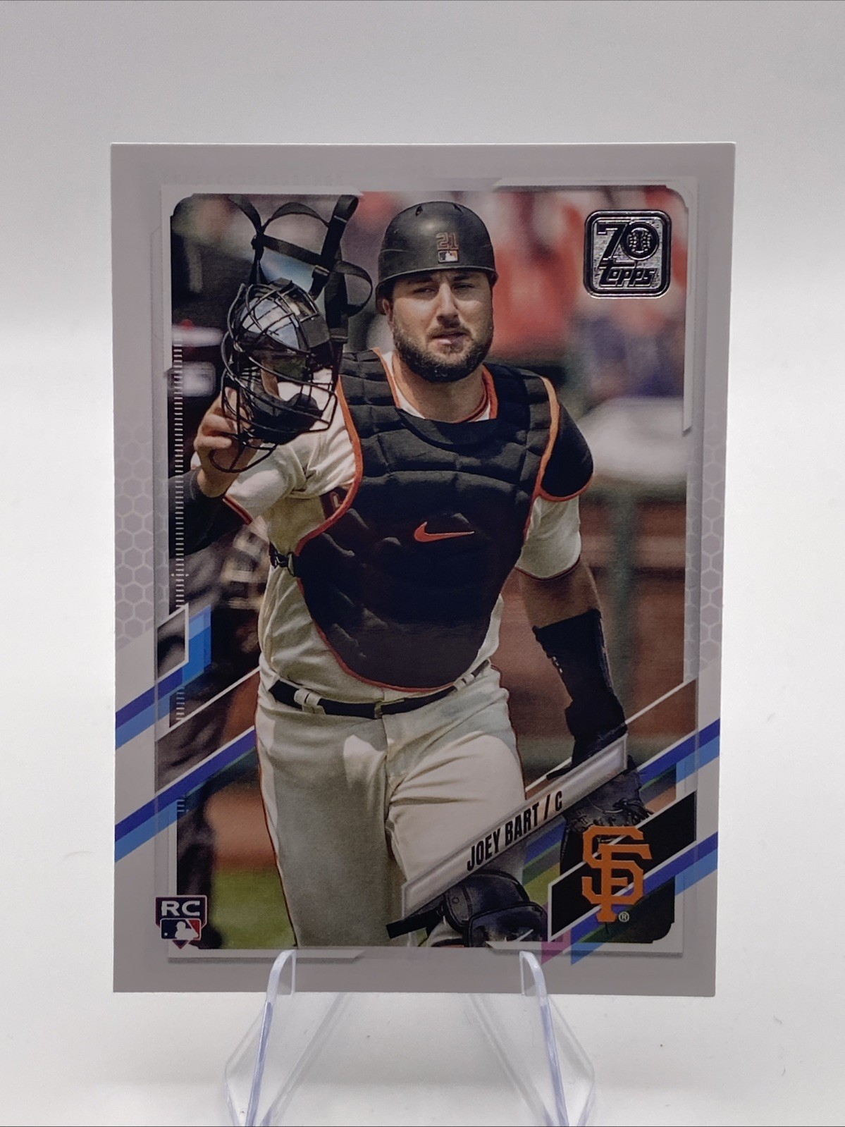 2021 Topps Series 1 JOEY BART Base Card #12 San Francisco Giants RC Rookie