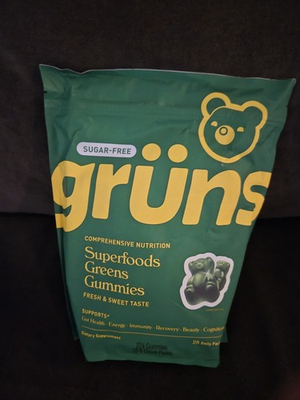 #ad #ad Gruns Adults Green Gummies SUGAR FREE $25.00