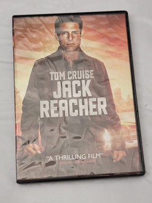Jack Reacher DVD Tom Cruise Action Thriller Paramount Pictures | eBay