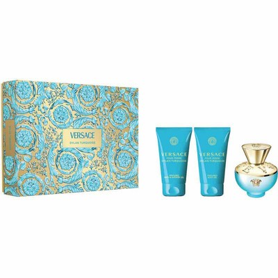 Versace Dylan Turquoise Eau De Toilette Set - 1.7oz