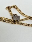 Anne Marie Chagnon Mixed Metal Pendant Necklace Gold Tone Industrial Modernist — photo 3