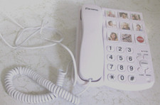 Big Button Phone for Seniors, Corded Landline Telephone with Handsfree Function