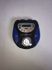 Aiwa Cross X Trainer XP-SP90 Personal Portable CD Player Blue TESTED