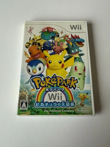 Pokemon Pokepark Wii Pikachu’s Adventure Nintendo Wii Japan Region Locked 