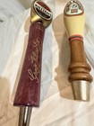 2 VINTAGE KILLIAN'S 'IRISH RED" BEER TAP PULL HANDLES  wood plastic ceramic — photo 2