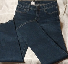 Express Women's Denim Bootcut Jeans Medium Wash Blue Zip 5-Pocket