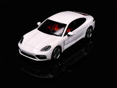 Furuya 1:64 Panamera Turbo Sedan / Shooting Diecast Model Car