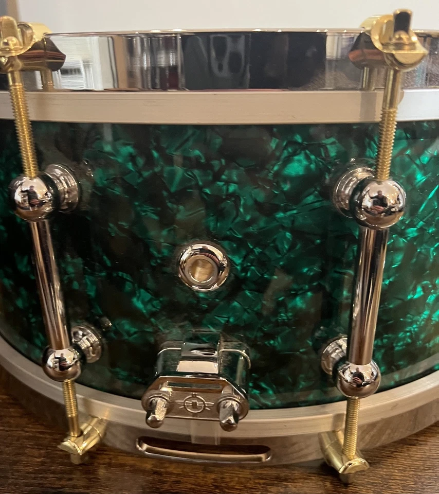 Custom Built Maple Snare 2024 Brass Hardware 14 x 5.5 - Image 3 of 4