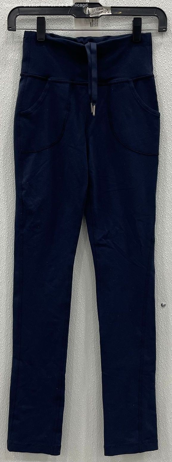 Lululemon Womens Navy Solid Drawstring Lounge Pan… - image 1