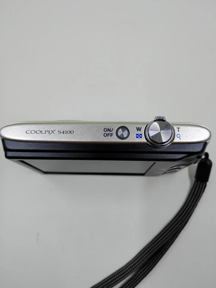 Nikon COOLPIX S4100 14.0MP - Digital Camera Silver - w/Battery & SD Card (Works) - Image 3 of 4